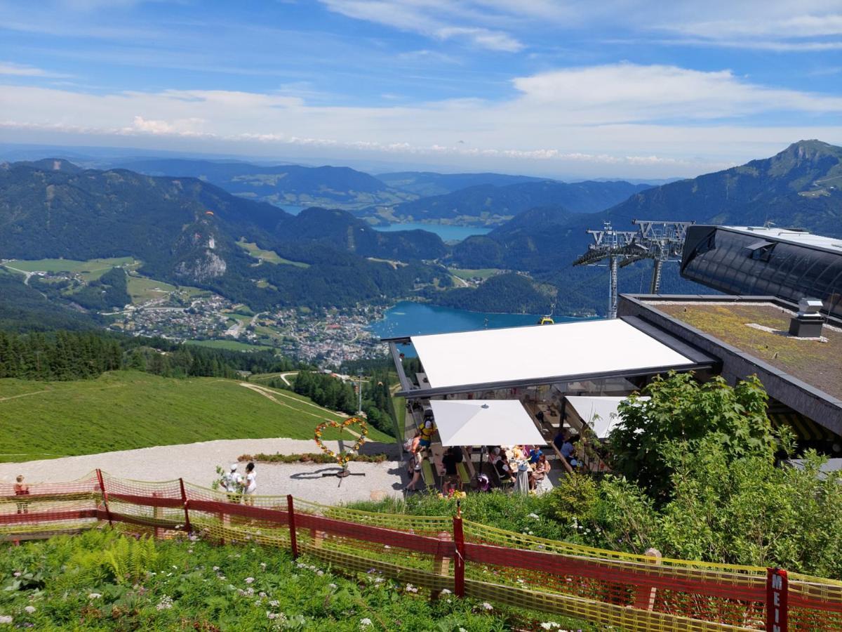Apartment Am Wolfgangsee Strobl Exteriör bild