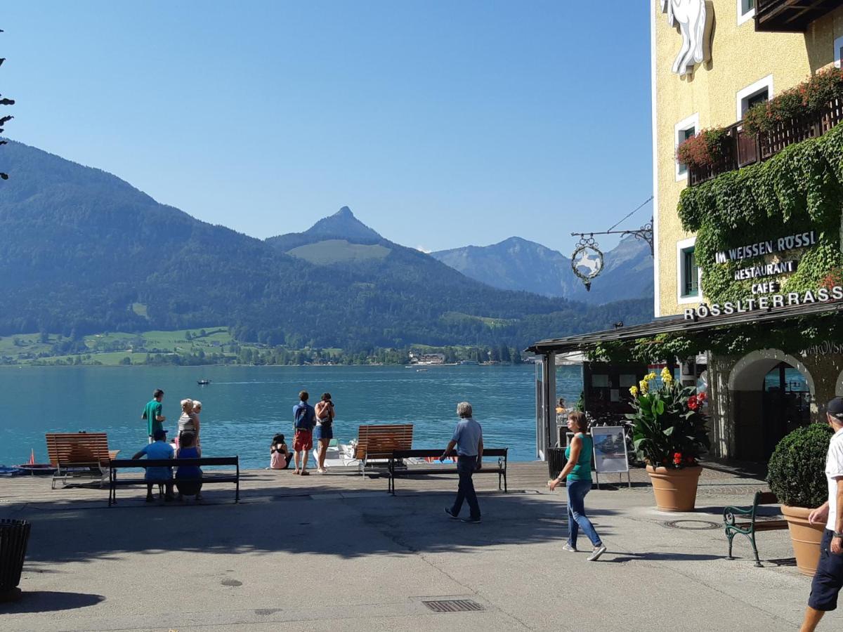 Apartment Am Wolfgangsee Strobl Exteriör bild